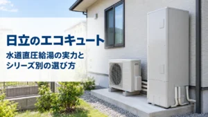日立のエコキュート｜水道直圧給湯の実力とシリーズ別の選び方